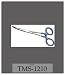6 INCH STEEL HEMOSTAT CURVED TIP