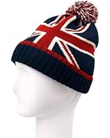 Premium Unisex Warm Knit Union Jack Beanie Hat