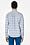 L!VE Long Sleeve Button Down Novelty Stripe Woven