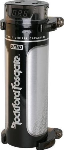 Rockford Fosgate RFC2D 2 Farad Hybrid Digital Capacitor