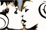 Empire 294432 Steez - DJ Girls - Kiss, Poster ca. 91,5 x 61 cm