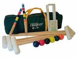 Extreme 6 Player Croquet Set By Oakley Woods Croquet