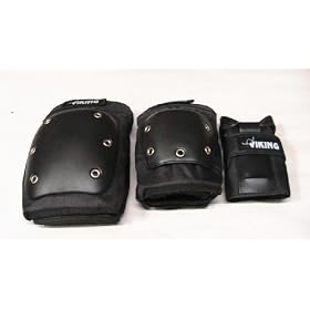 Viking Skateboards - Scooters Pads Set - Large