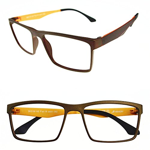 Agstum Mens Ultem Flexible Optical Eyeglasses Frame Myopia Glasses Rxable