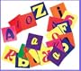 ALPHABET PASTING PIECES