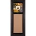 Fallen Leaf II with Cork in Mottled Black Brown - 45