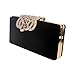 Marca west Womens Evening Cocktail Wedding Party Handbag Clutch Purse Wallet Decorative drill