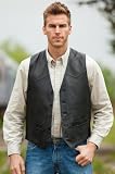 Men's Creed Western Lambskin Vest (Big/Tall)