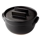 メイダイ 電子レンジも直火もOK 「おひつ」にもなる 美味しく炊ける「釜戸炊飯器」 1合～3合 ブラック ECM065