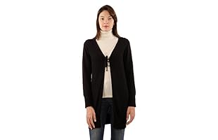 Conte of Cashmere Chaqueta Punto (Negro)