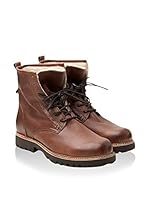 LYNN77 Botas de cordones Sandman Fur (Marrón)