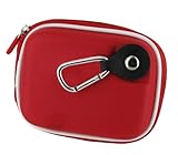 rooCASE (Med EVA Red) Hard Shell Carrying Case with Memory Foam for FujiFil ....