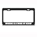 Nursing Is A Work Of Heart Metal Career Profession license plate frame Holder