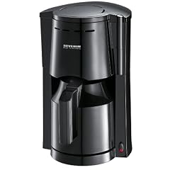Severin KA 9209 Kaffeeautomat mit 2 Thermokannen, schwarz / bis 8 Tassen / 800 W