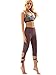 SweatyRocks Women Legging Cutout Tie Cuff Slim Yoga Pants Jogger Workout Tights