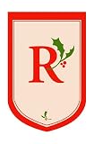 Outdoor Living : Monogram Holiday Garden Size Flag - R