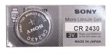 Micro CR2430 Lithium Button Coin Cell for Watches, Calculators and Electronic Devices