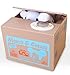Virtuous * Cute Stealing Money Coin Bank - Collecting Piggy Bank,Mouse in a Box Coin Bank (lucky Mouse)
