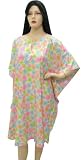 Ultimate Floral Printed Plus Size Short Kaftan Caftan Cover Up Valentine's Day Gift