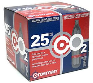 Crosman 12 Gram CO2 (25 Cartridges)