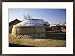 A yurt in Ulaanbaatar, Mongolia Subject Framed Art Poster Print by Ed George, 29x21