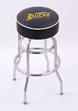 Anaheim Ducks HBS Double-ring swivel bar stool with Chrome base L7C1