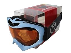 New Dragon Ski & Snowboard Goggles "Foil" - Shell Frame/Ionized Amber Mirror Lens #722-0219