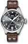 IWC Classic Pilot Big 18kt White Gold Brown Mens Watch IW500402
