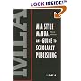 MLA Style Manual and Guide to Scholarly Publishing, 3rd ed.