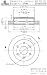 Brembo BDR27142  Brake Rotor