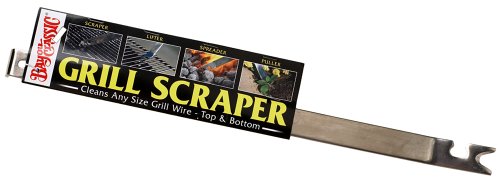 Bayou Classic 1040-PDQ Stainless-Steel Grill Scraper