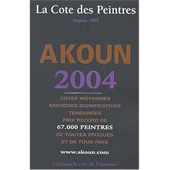 La Cote des peintres 2004