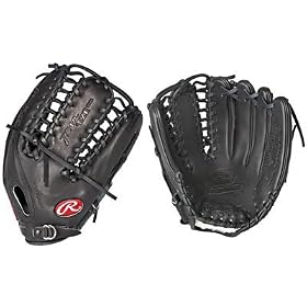 Rawlins 12.75T F pro Preferred Trapeze Outfield Base ball Glove -PROS601KB by