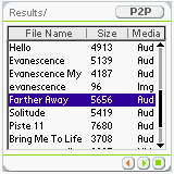 MobileX - Kazaa remote control