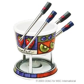 Joie Sweet Impressions Chocolate Fondue Set by MSC