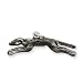 Sterling Silver Enameled Greyhound Dog Charm
