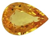 MIN .75CT 7X5MM PEAR SHAPE SPESSARTITE GARNET