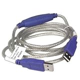 USB 2.0 Multi-LinQ PC to PC File Transfer Cable (Blue)