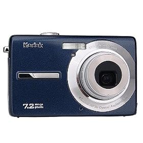 Kodak EasyShare M763 7.2MP 3x Optical/5x Digital Zoom HD Camera (Blue)