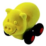 Rubbabu ANIMAL ピッグ S イエロー