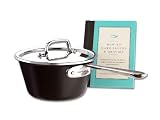 All Clad LTD 1.5 Quart Reduction Pot with book