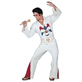 Elvis Presley White Jumpsuit Mens Costume