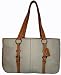 Coach Purse Handbag Chelsea Leather Zip Tote 12339 Parchment White
