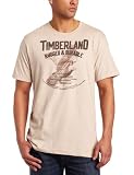 Timberland  Mens Short Sleeve Graphic TeeCruise KhakiXLarge