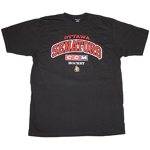Buy Ottawa Senators CCM Black Practice Tee