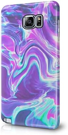 Samsung Galaxy Note 5 case,Sailing Fashion Holographic Water Tie Dye Rainbow Colorful Pale Rad Indie Boho Tumblr Protective Antiskid Durable Hard Plastic Phone Case Cover for Samsung Galaxy Note 5