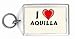 I Love Aquilla Keychain