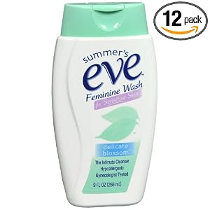 Summer's Eve Feminine Wash, Delicate Blossom, 9-Ounce Bottles (Pack of 12) by Summer's Eve