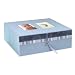 Baby : Photo and Footprint Keepsake Box - Blue