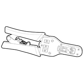 Crimpers - Crimper, Mod Plug-Ratchet - 1 - Bch by Greenlee
